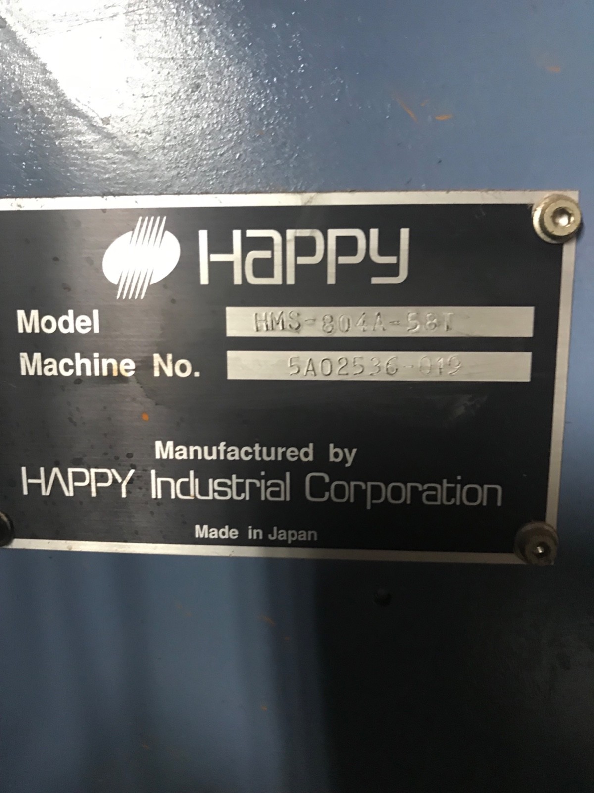 Happy Embroidery Machine, 4 Head