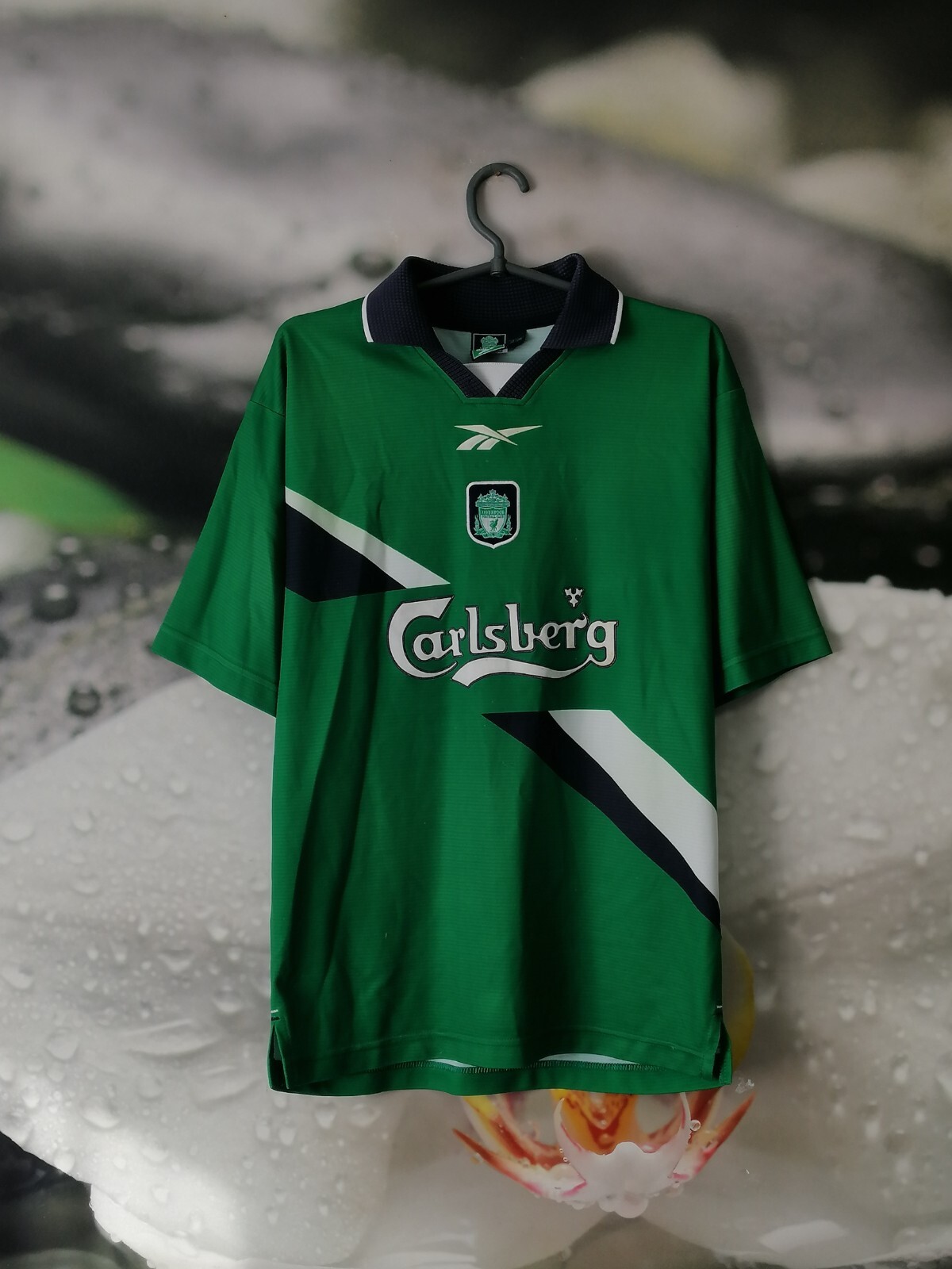 ウェア Reebok Liverpool 99/00 Away Uniform ENGLISH PREMIER LIVERPOOL FC 1999-2000 AWAY REEBOK JERSEY