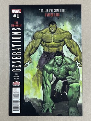 GENERATIONS #1's LOT - HULK - CAPTAIN MARVEL - MARVEL COMICS - 99¢ START