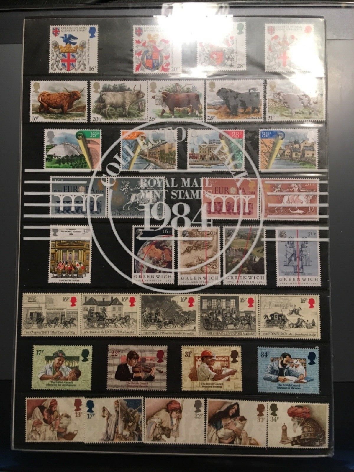 1984 Collectors British Royal Mail Special Stamps Year Pack GB UK inc MNH stamps