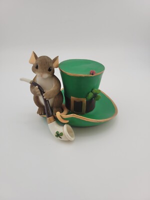 Charming Tails Mice Irish You Luck