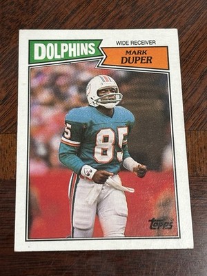 Mark Duper 1987 Topps #236 Dolphins