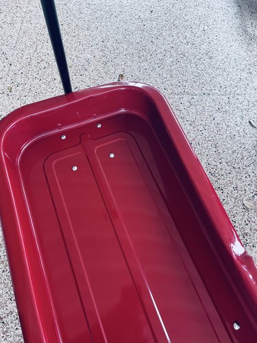 Radio Flyer 18Z 10 Inch Steel Wheels Classic Design Kids Red
