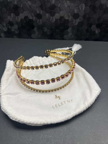 国内発送・関税なし LELET NY ジャンボ パール ヘッドバンド Pearl and Crystal Simple Headband | LELET NY