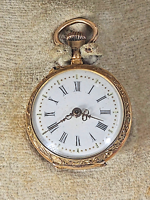 Montre gousset ancienne or 18k sale