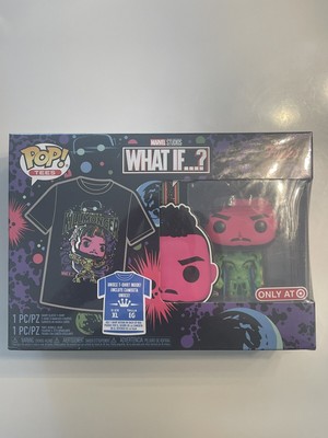 Funko POP! Tees - Killmonger XL Tee w/ Figure - Marvel Studios What If...? - NEW