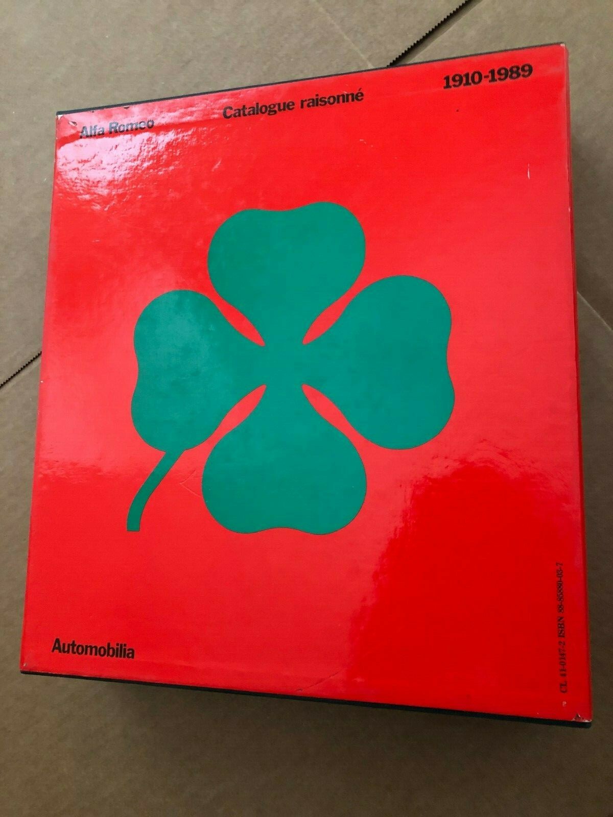 洋書 Alfa Romeo Catalogue raisone 1910-1989 洋書 Alfa Romeo Catalogue raisone 1910-1989 ALFA ROMEO CATALOGUE