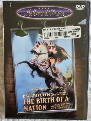 D.W. Griffith's Birth of a Nation DVD - New Sealed