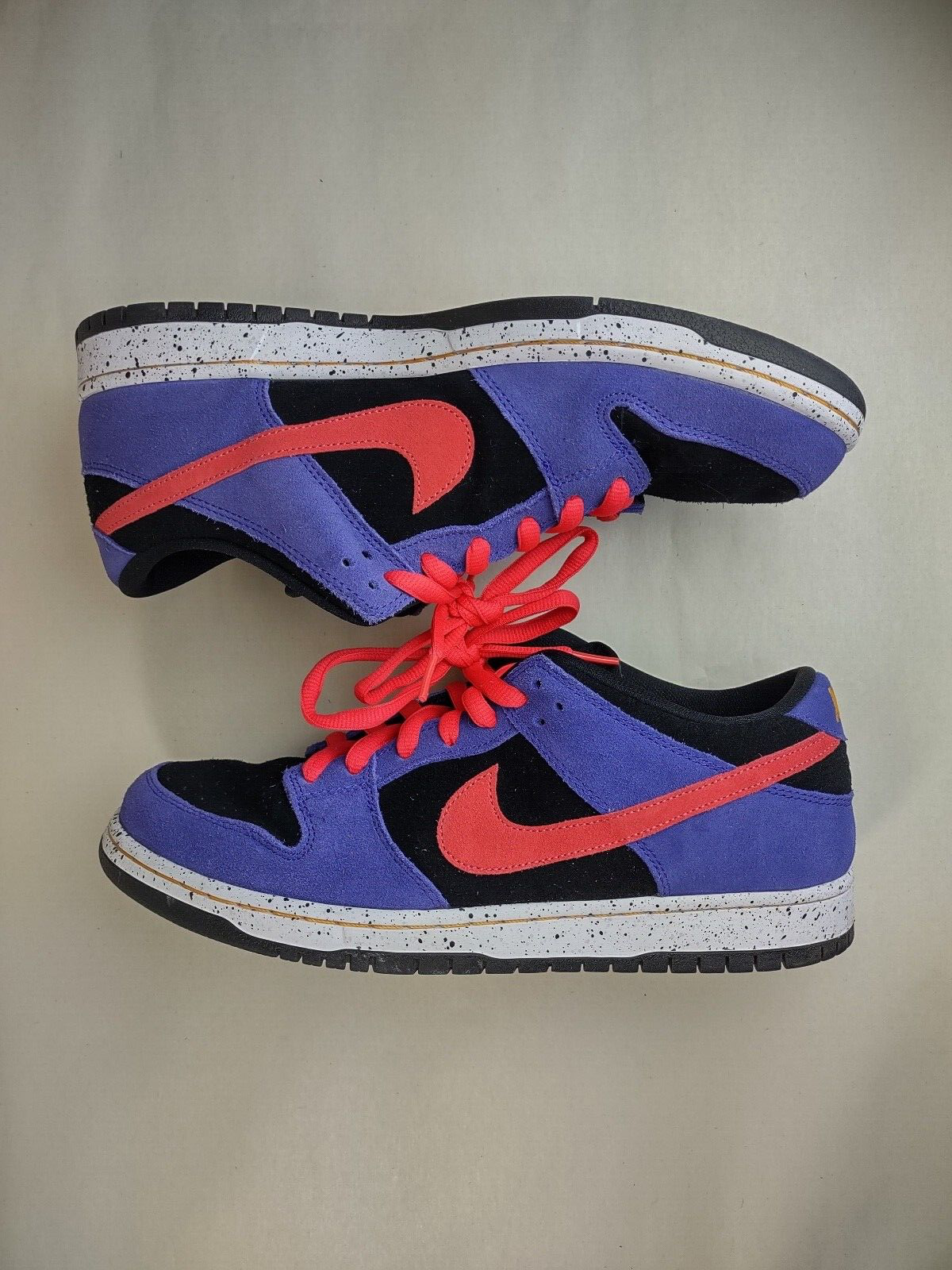 

Мужские кроссовки Nike SB Dunk Low Pro ACG Terra Black Purple Red White BQ6817-008 11,5, Черный, Nike SB Dunk Low