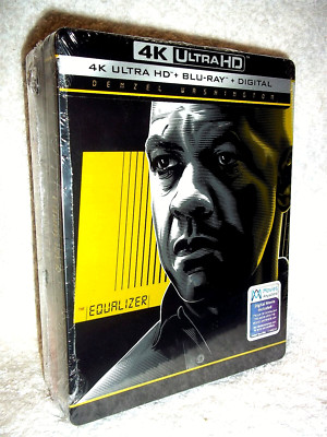 The Equalizer 1 2 and 3 Collection (4K/Blu-ray, 2023, STEELBOOK) action thriller