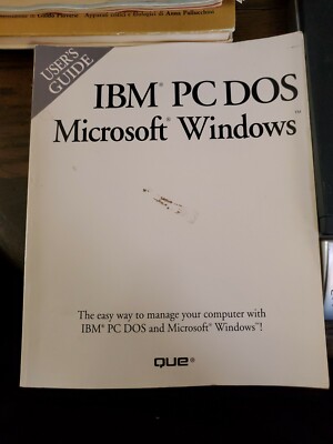 IBM PC DOS Microsoft Windows Users Guide June 1994