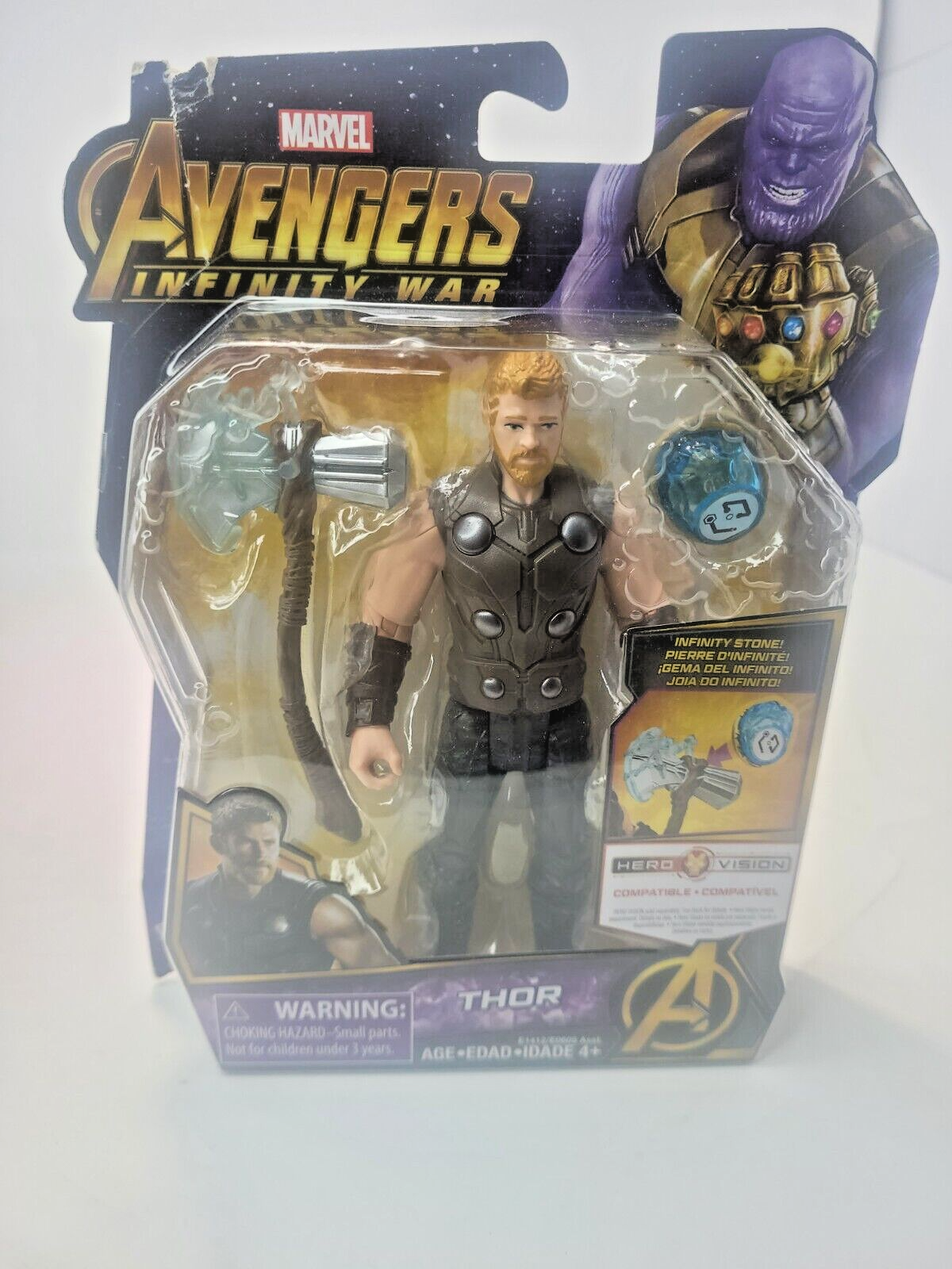 MARVEL  avengers infinitywarフィギュア Hasbro Marvel Avengers Infinity War Titan Heroes Power FX