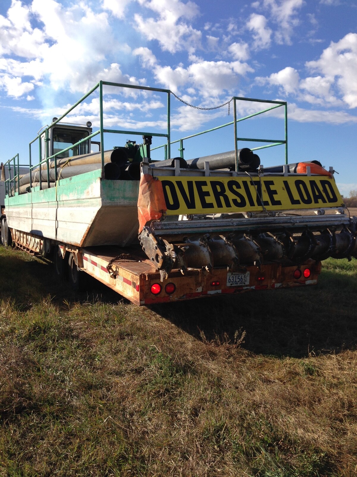 MC-915 MUDCAT  AUGER DREDGE, USED, 8