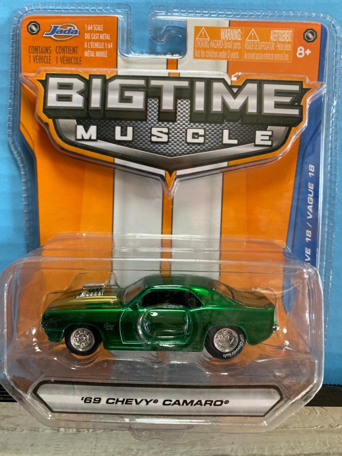 jada カマロ　1969 Chevy Camaro Big Time 1969-chevrolet-camaro-with-