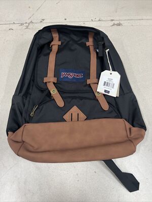 JanSport Cortlandt Laptop Backpack, Black, 15  One Size