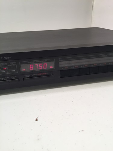 Yamaha Natural Sound AM/FM Stereo Tuner T-1020 Vintage b4