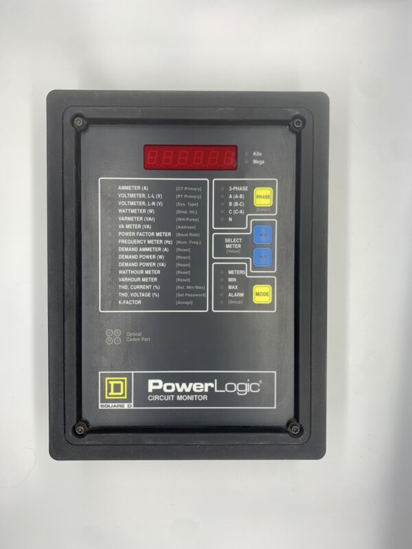 Square-d Powerlogic Circuit Monitor 3020 Cm-2350
