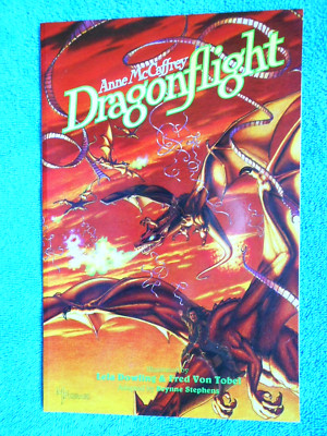 DRAGONFLIGHT Book 3 Anne McCaffrey Eclipse Comics 1991 VF+