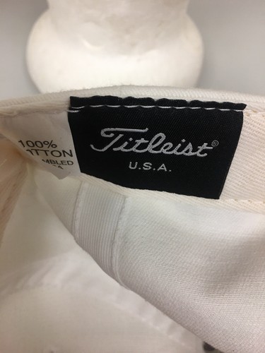 Titleist White/Black #1 Ball In Golf Men’s Golf Hat ~NWT~