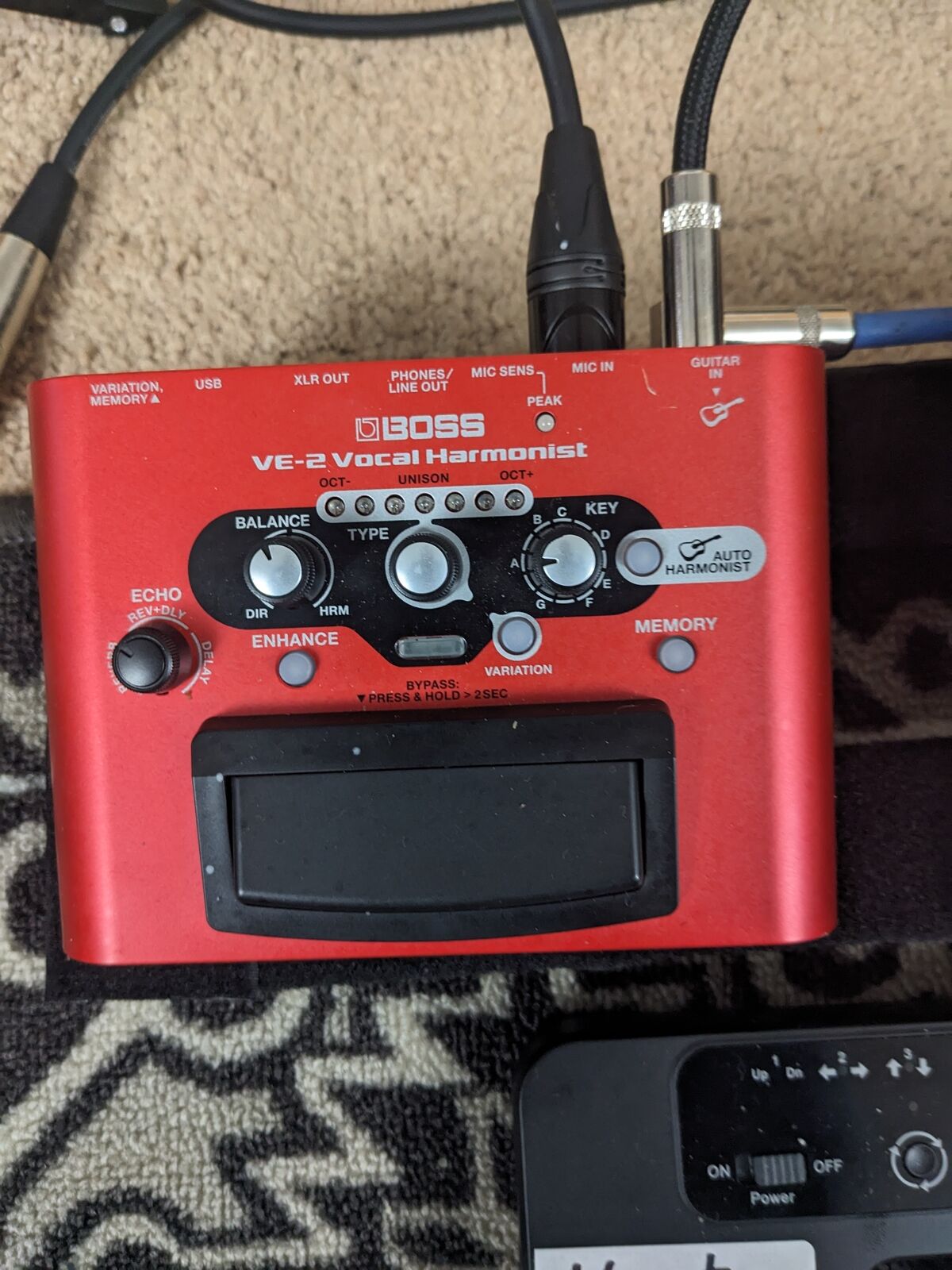 BOSS VE-2 Vocal Harmonist Vocal Effects Free Shipping From BOSS VE-2 Vocal Harmonist Vocal Effects Free Shipping From