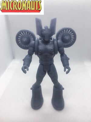Micronauts Space Glider 3D Custom figure w/ Sword & Glider - Unpainted Kit 2024