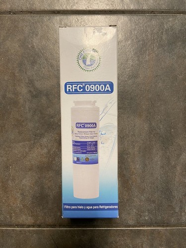 New ONE PURIFY Refrigerator Water Filter RFC0900A Flawed Box