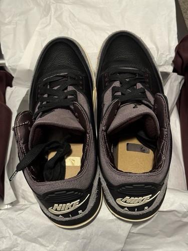 Pre-owned Jordan Size 12.5w 11m -  3 A Ma Maniere While You Were Sleeping Mens Nike In Hand In Black