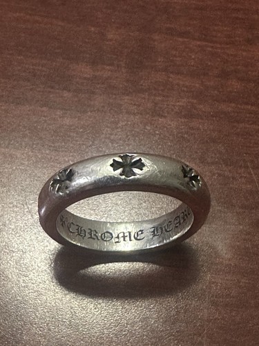 Chrome Hearts 925 silver round cross ring Size 9 | eBay Chrome Hearts 925 silver round cross ring Size 9 | eBay