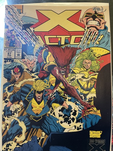 【洋書】X-Factor Giant-Sized Annual 1987 リーフ 洋書】X-Factor Giant-Sized Annual 1987 リーフ 洋書】X-Factor