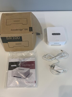 SONOS ZONE BRIDGE BR100 WIRELESS HiFi Music System WHITE Includes Box