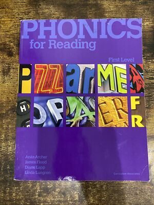 PHONICS FOR READING FIRST LEVEL By Curriculum Associates