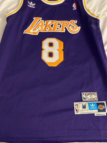 #637 adidas LAKERS 8番　BRYANT ビブス XL 古着 LA Lakers NBA Champion Kobe Bryant #8 Los Angeles Jersey