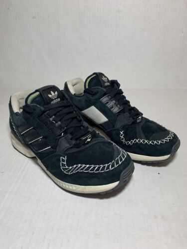 Adidas ZX 9000 Moc Lace Up Sneakers FZ4402 Black Mens Size Adidas ZX 9000 Moc Lace Up Sneakers FZ4402 Black Mens Size