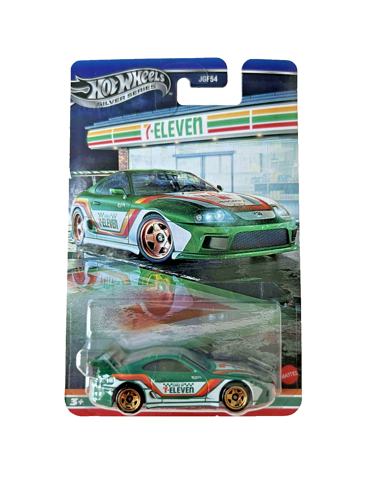 Hot Wheels Silver Series 7-Eleven 7-11 7/11 Exclusive Toyota