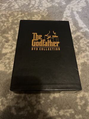 The Godfather DVD Collection 5-Disc Box Set All Movies Deleted Scenes Mob Flicks