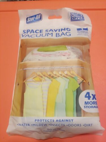 2 Space Saving Storage Bags Vacuum Seal Compressed Bag XL 27.5 x 39.5