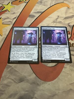 MTG Towashi Guide-Bot Kamigawa: Neon Dynasty 262/302 Regular Uncommon X2!