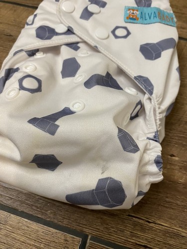 Alva Baby Cloth Diaper Covers with Inserts Papas Little Helper