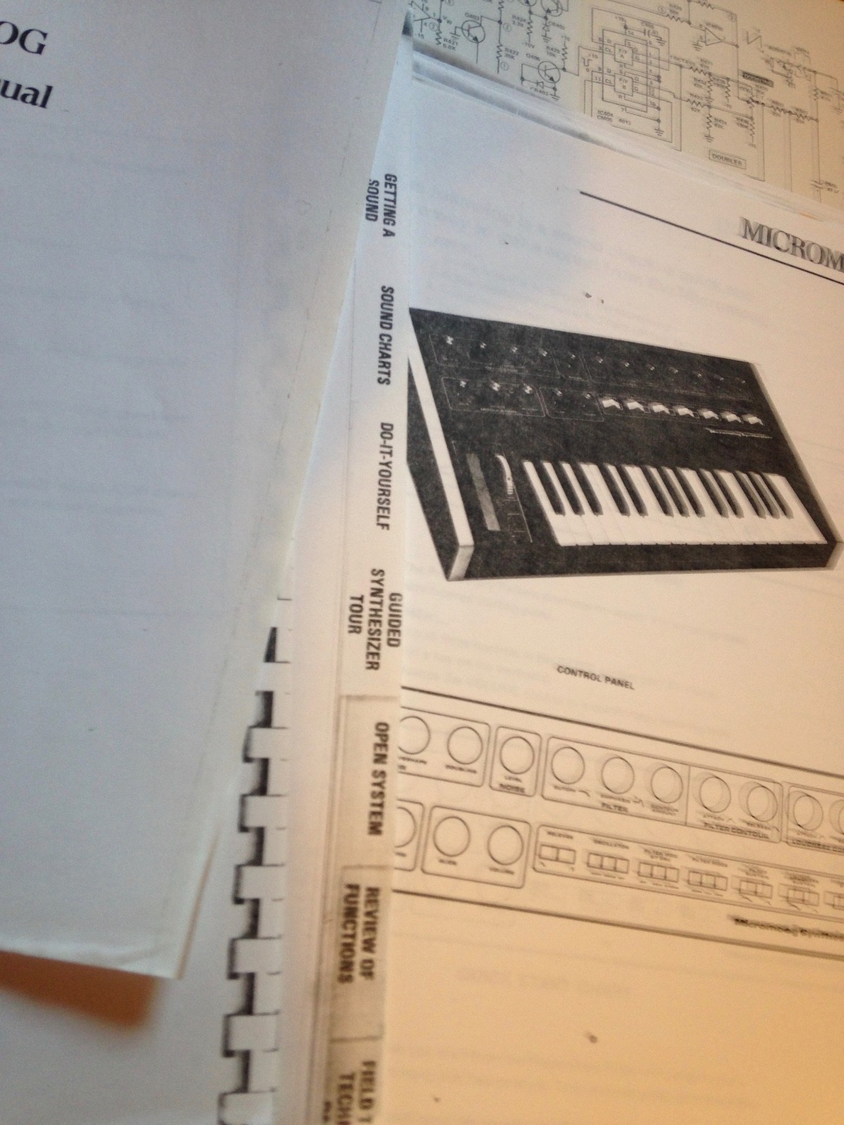 MicroMoog Operation Manual