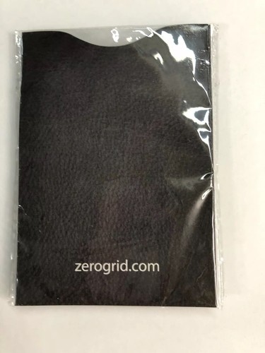 Zero Grid Neck Wallet W/RFID Blocking- Concealed Travel Pouch & Passport Holder
