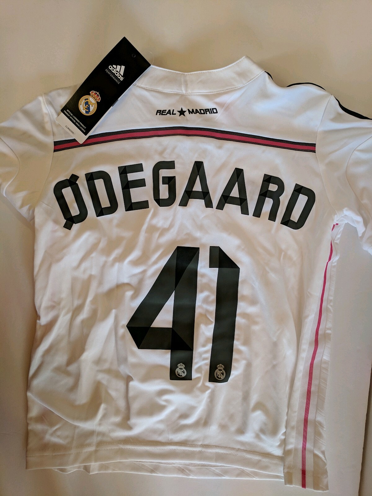 odegaard jersey number