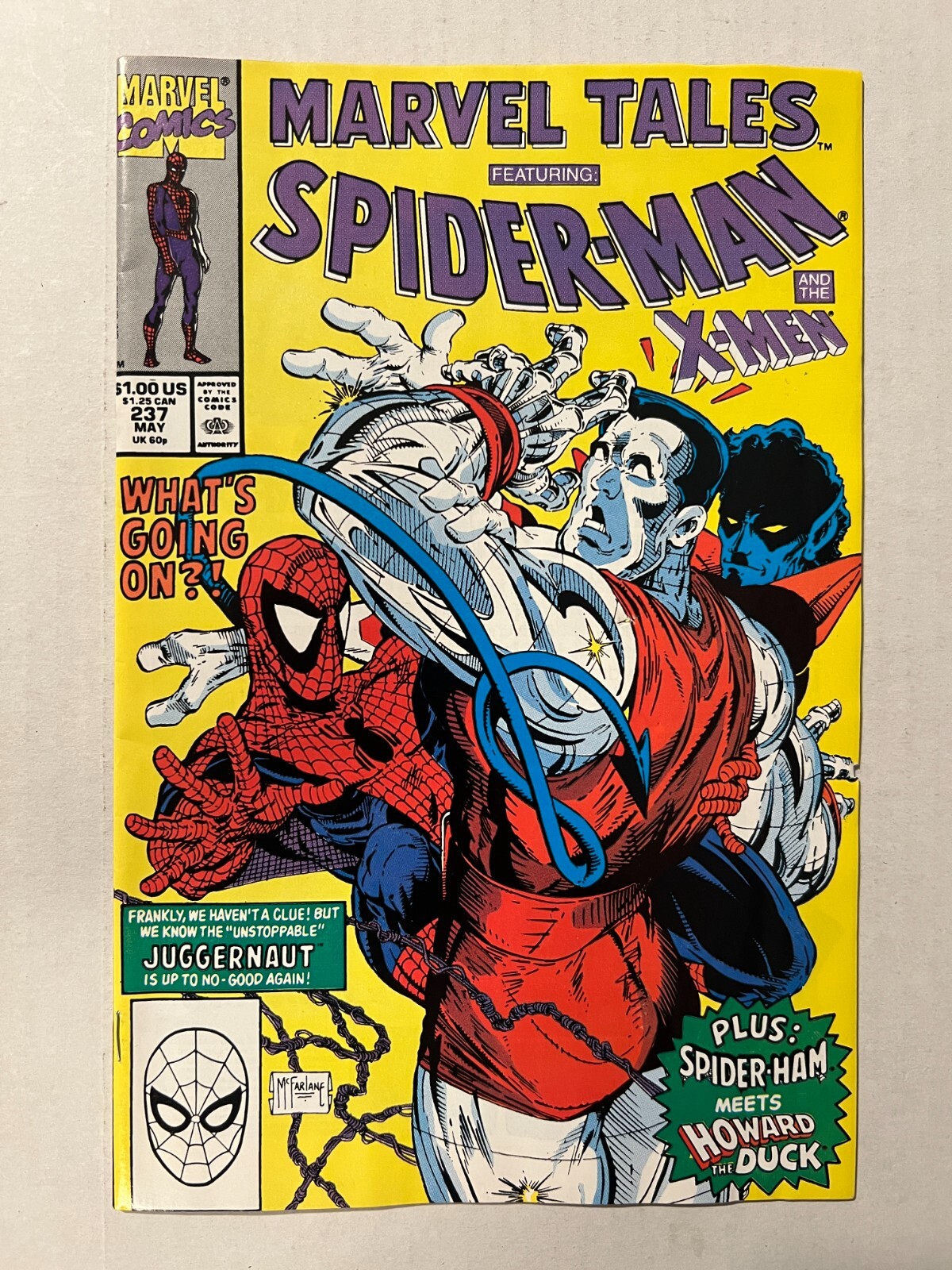MARVEL TALES #237 SPIDER-MAN AND THE X-MEN TODD MCFARLANE