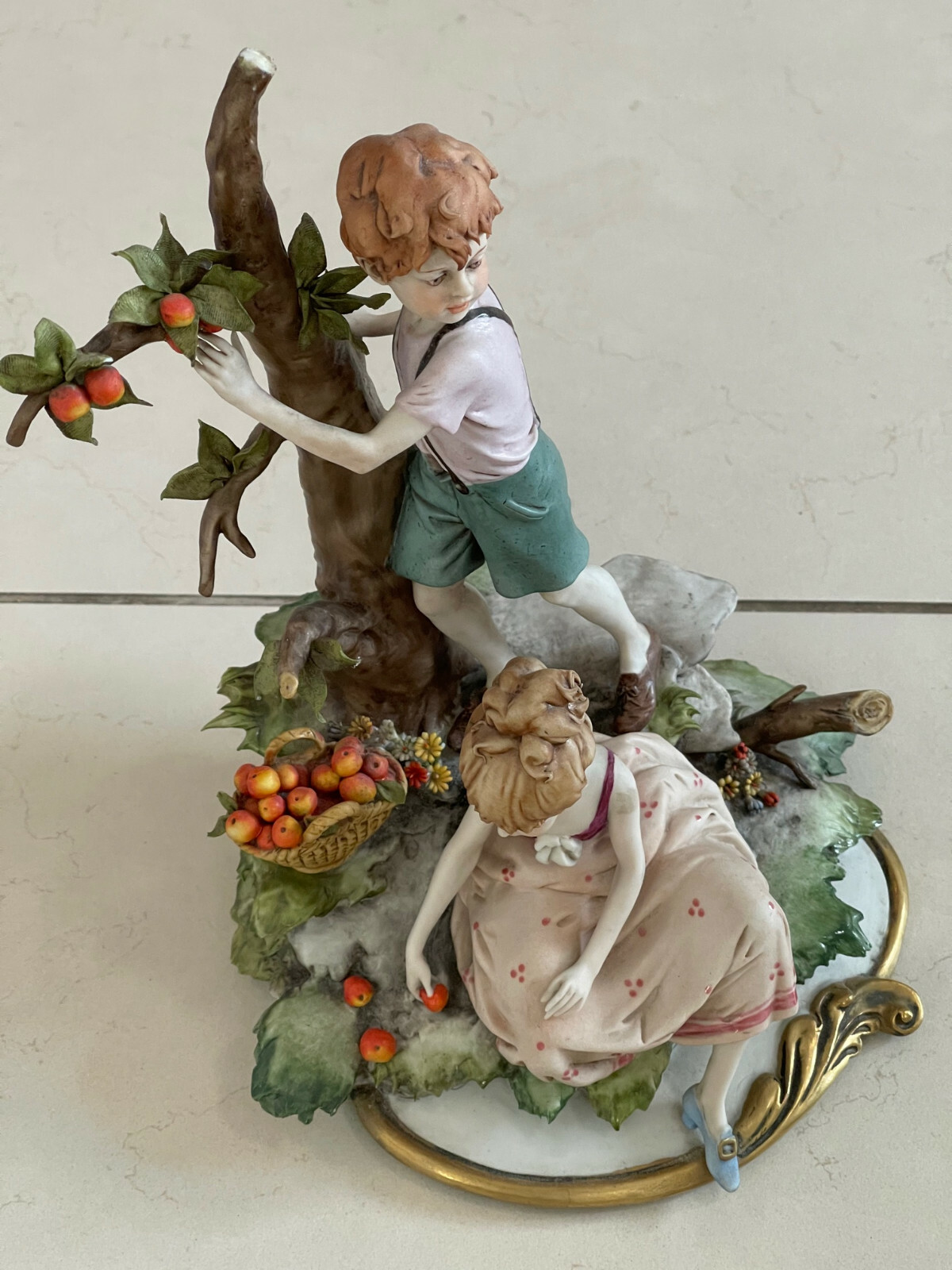 CAPODIMONTE　DOLL Capodimonte Porcelain Doll - Etsy