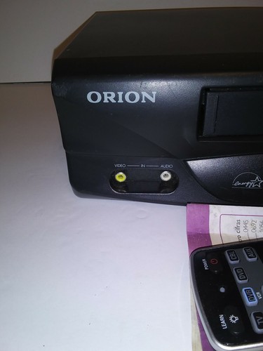 Orion VR0212A VCR comes with remote