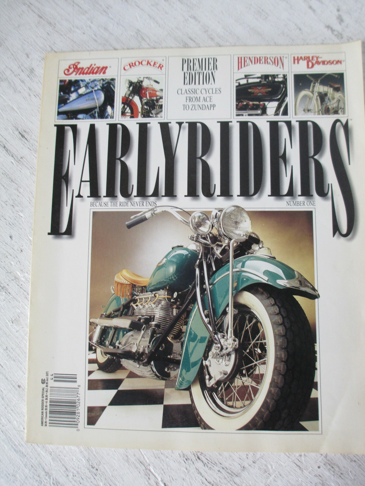 EARLYRIDERS Magazine Premier Edition Number 1 Fall 1994
