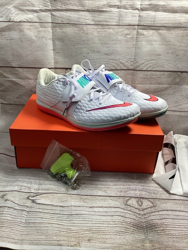 Nike Mens High Jump Elite White Ombre High Jump Track Field