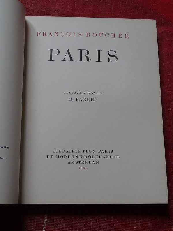Paris F. Boucher 1950 De Moderne Boekhandel
