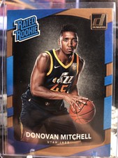 2017-2018 Donruss Donovan Mitchell Rated Rookie Card ...