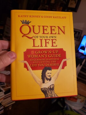 Signed Kathy Kinney Drew Carey Show Queen Of Your Own Life Hardcover Book New