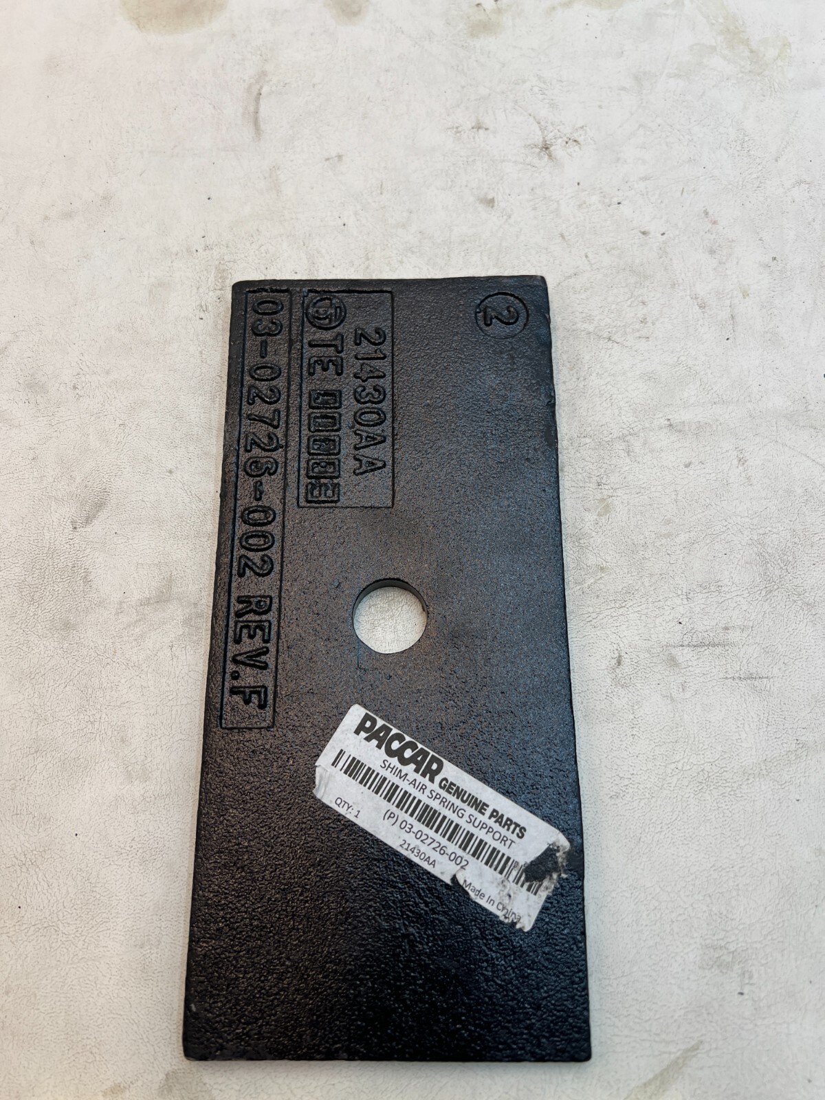 バッグ Aquarius77 BULK! LOT OF 4-GENUINE OEM PACCAR 03-02726-002 Shim-Air